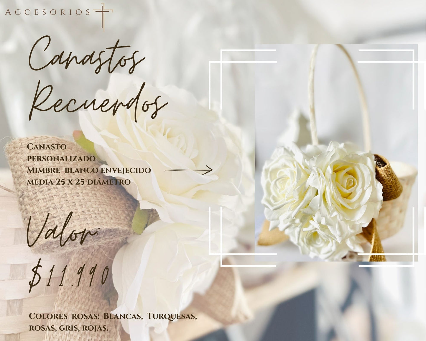 Pack Bautizo 7 (cirio+toalla+50 minivelas+canasto recuerdos)