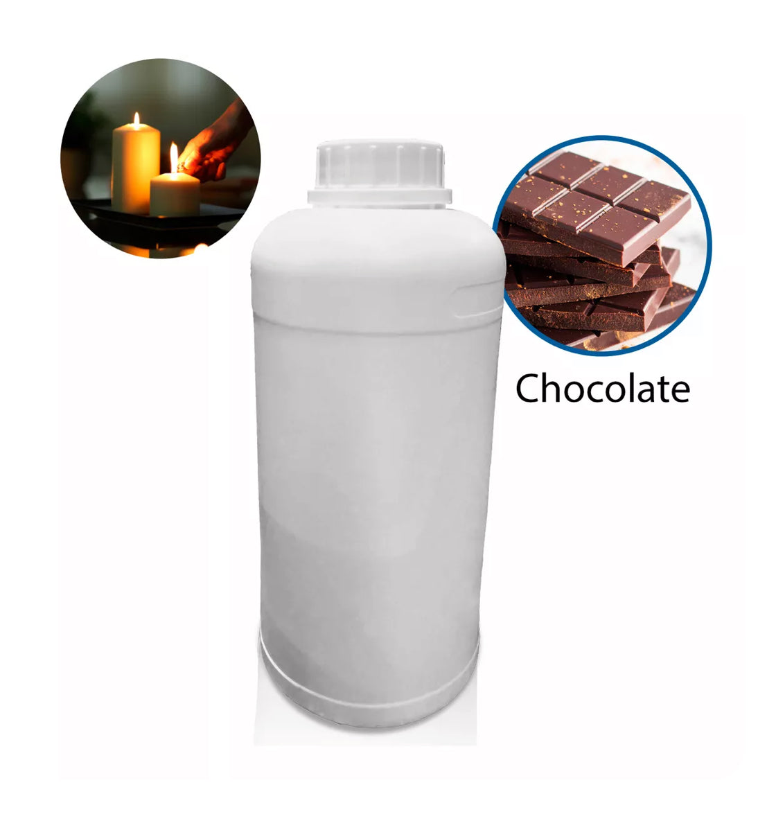 ESENCIA CHOCOLATE AROMÁTICA FRAGANCIA PARA VELAS JABÓN AROMAS 1LITRO