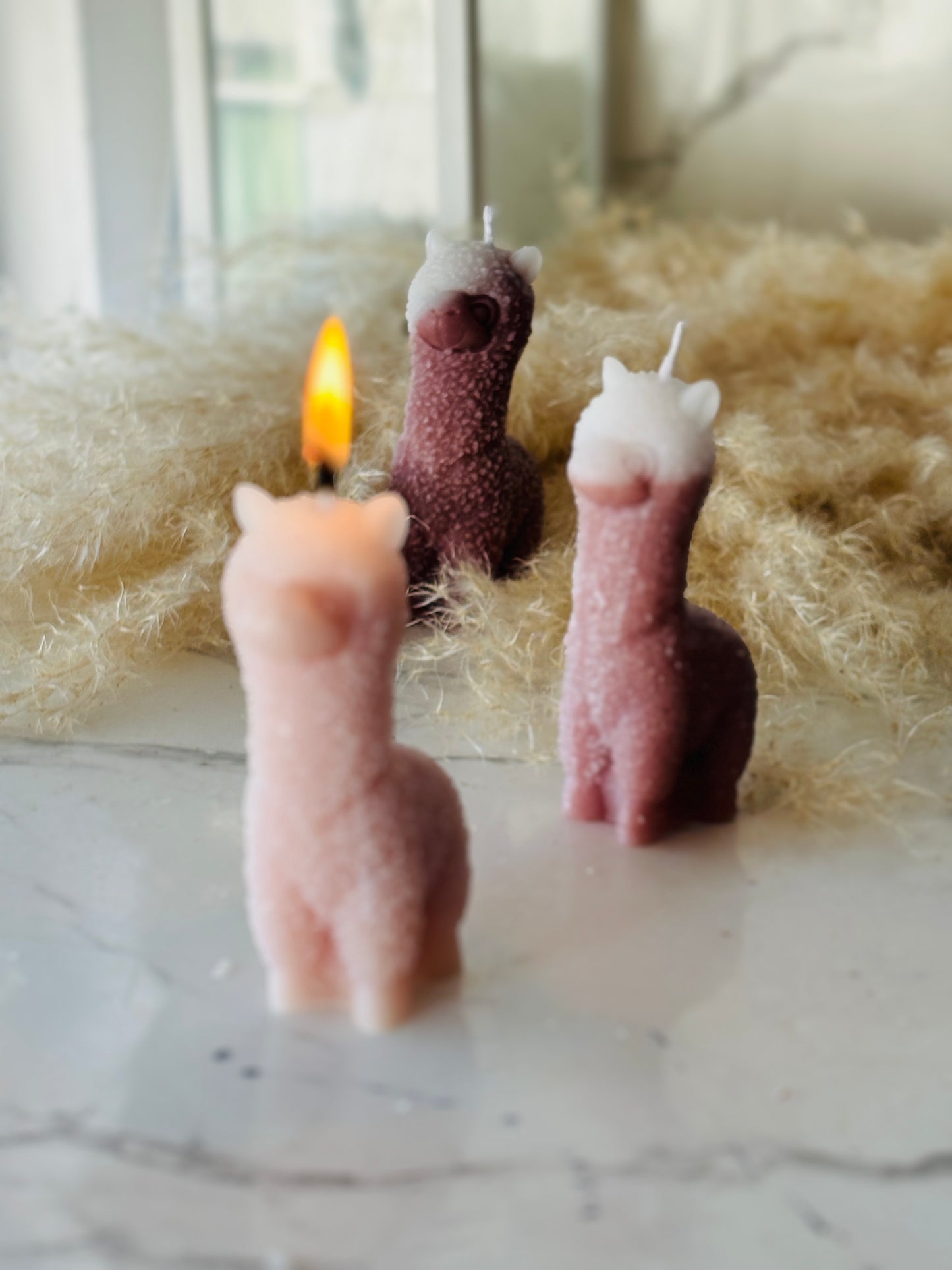 Vela alpaca souvenir