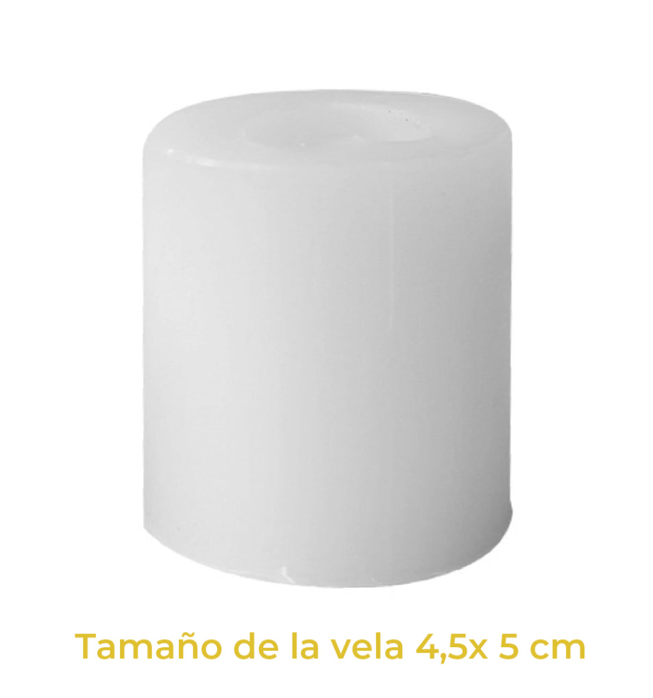 MOLDE DE SILICONA PARA VELA Y JABÓN CON FORMA DE OSO OSITO 4.5X5CM