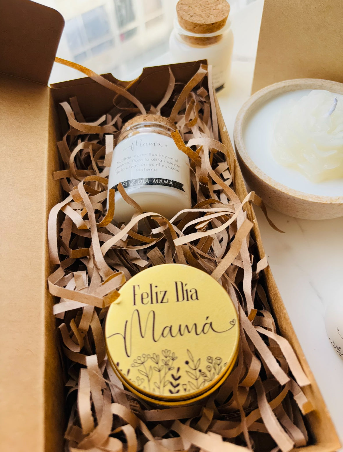 BOX DIA DE LA MADRE MINI VELAS