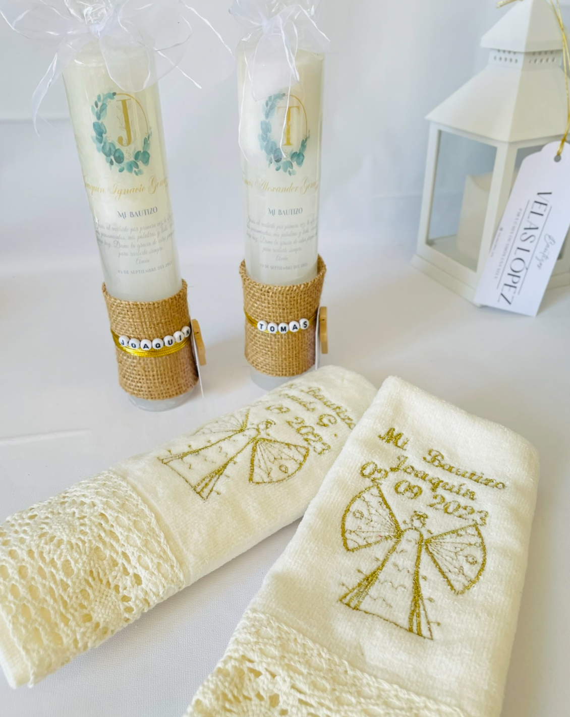 Pack Bautizo I Ciro Tradicional + Toalla bordada