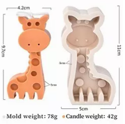 MOLDE JIRAFA