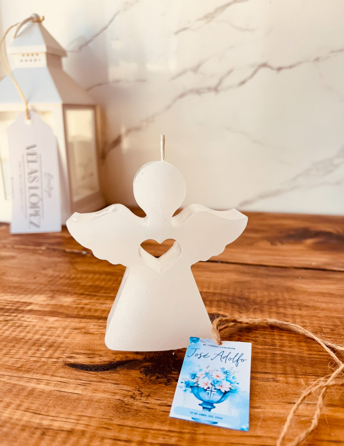 Mini Vela Angel de la Guarda