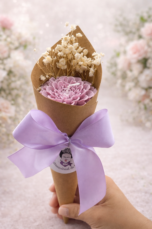 Ramo vela flor de loto