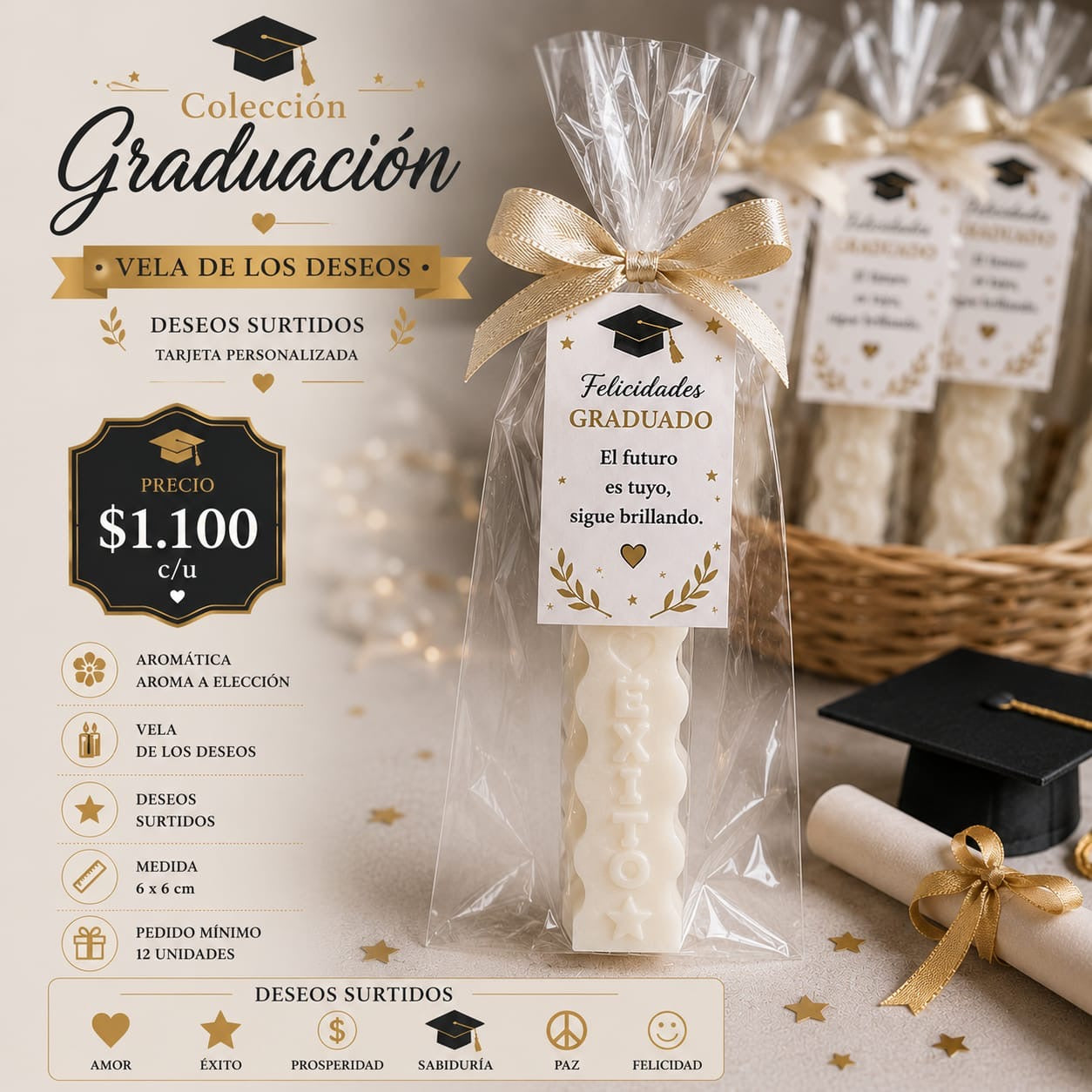 VELA DE LOS DESEOS GRADUACIÓN