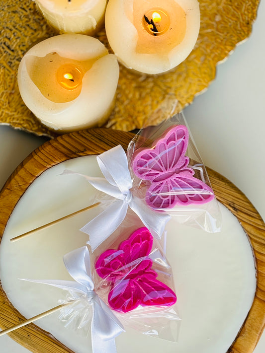 Vela mariposa paleta