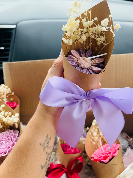 Ramo vela margarita + personalización