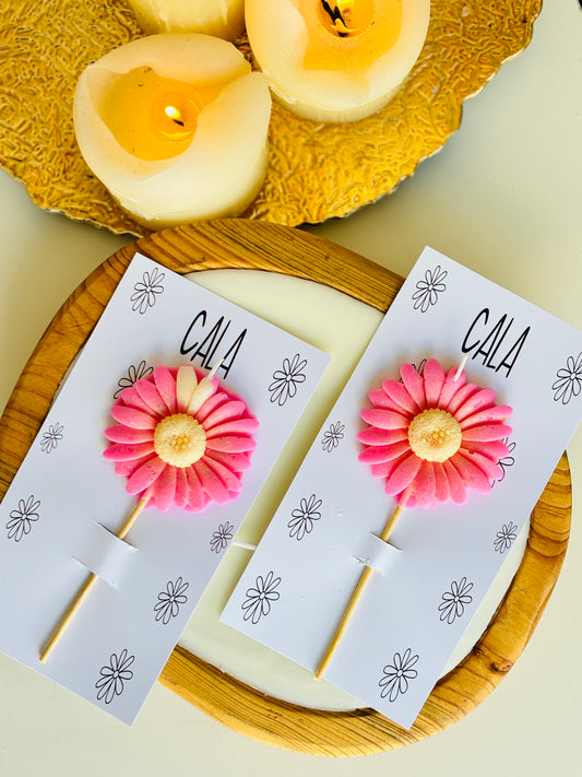 Flor de luz vela margarita