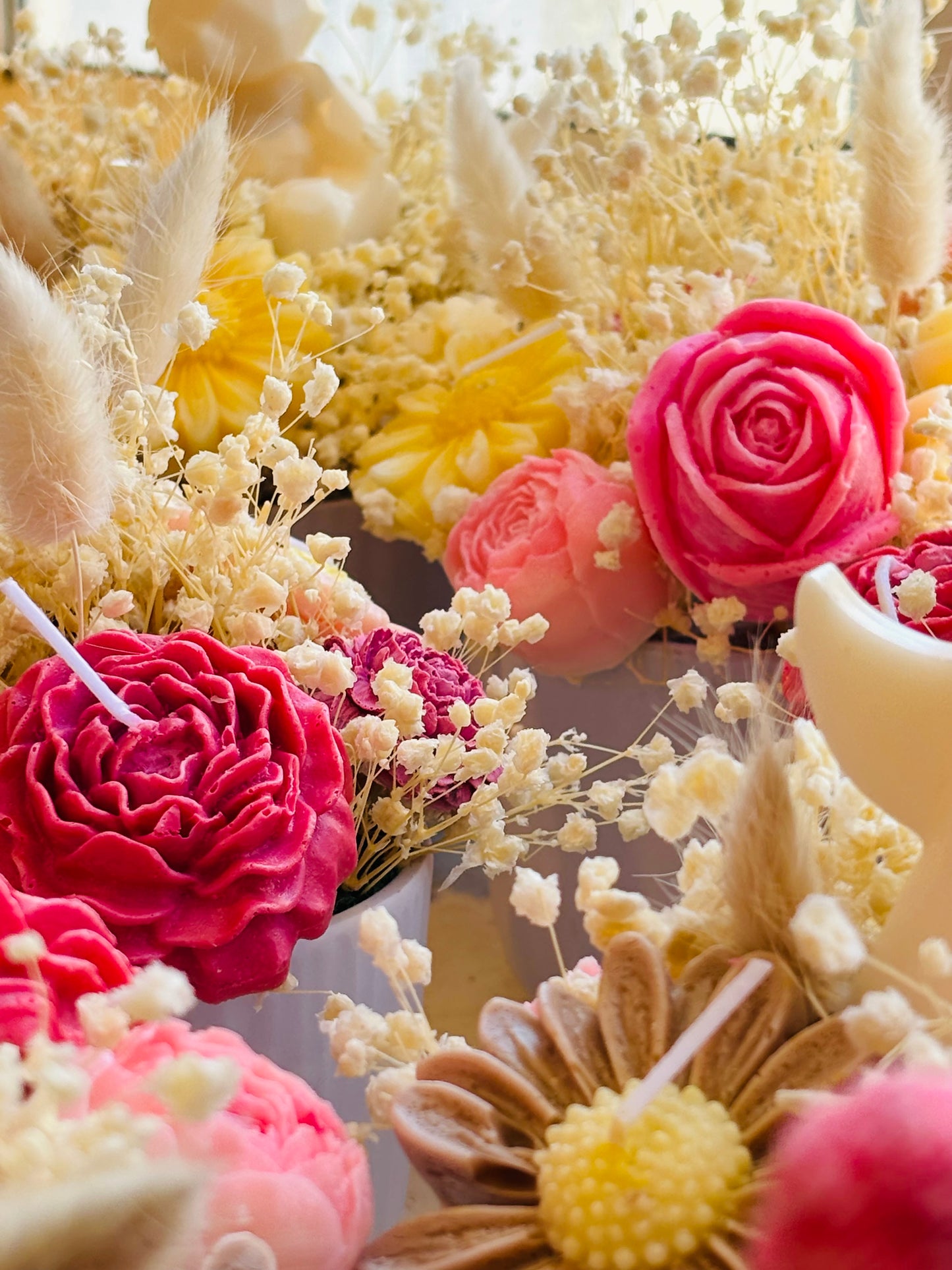 TALLER CREACIÓN BOUQUET Y RAMOS DE VELAS 30 DE MAYO