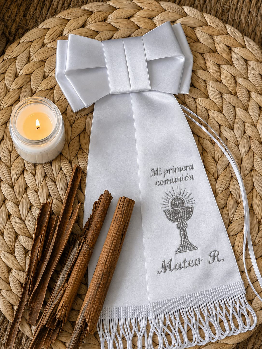 PACK CIRIO SIMPLE + BRAZALETE BORDADO