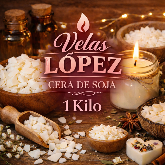 Cera de soja 1 kilos. 45 a 50 grados