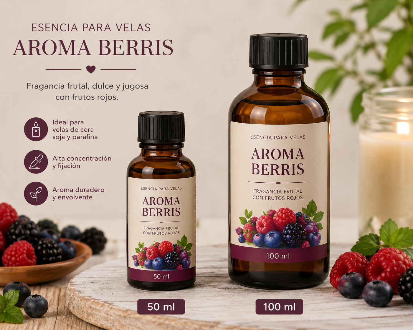 Esencia Berris 50ml
