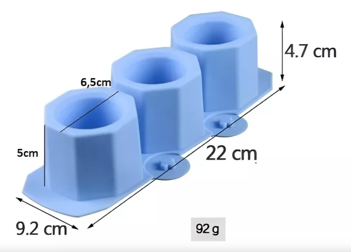 MOLDE MACETERO SILICONA
